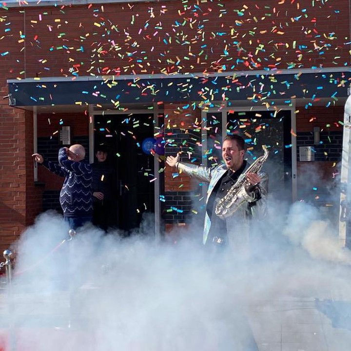 confetti feest cadeau geven