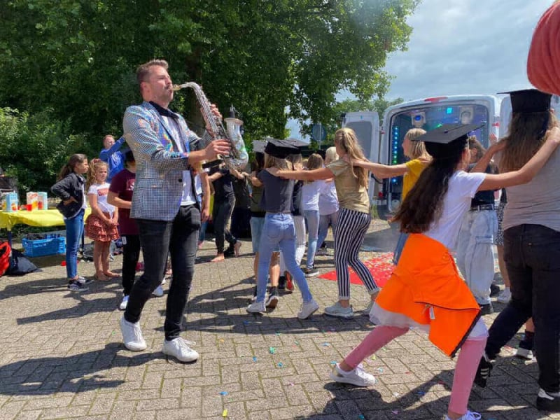 Thuis Festival op de Stoep met de DiscoBus