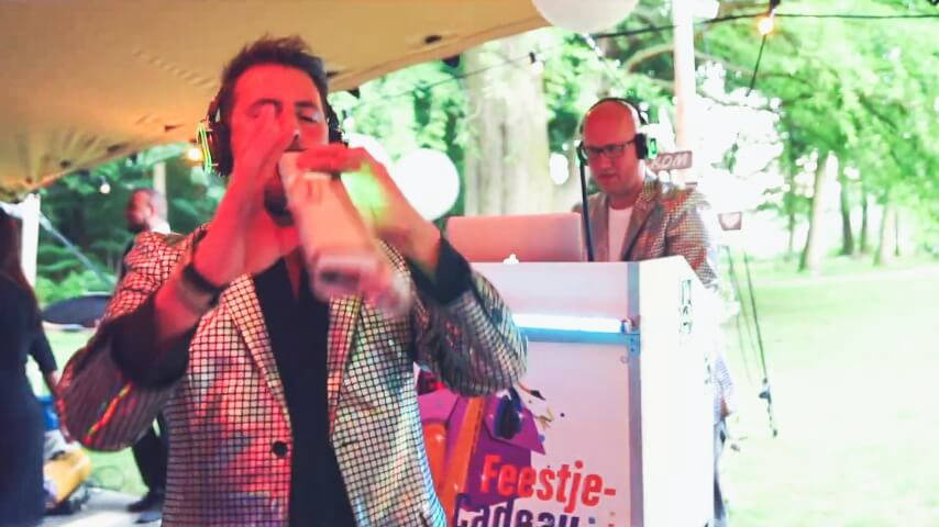 dj jeroen van rooijen met saxo boris