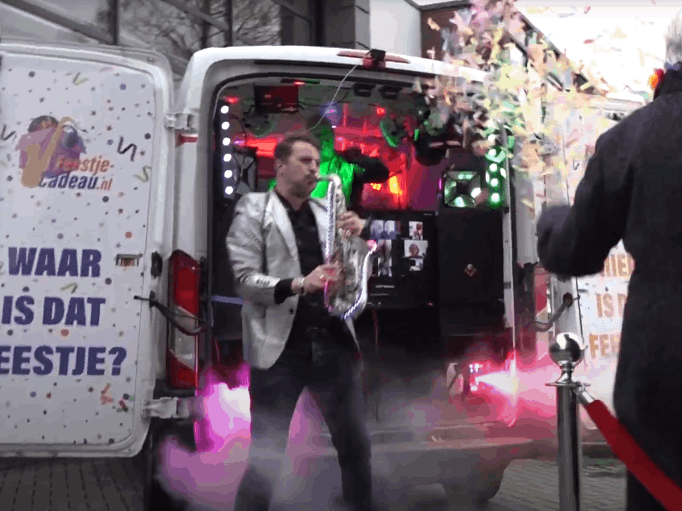 Thuis Festival op de Stoep met de DiscoBus