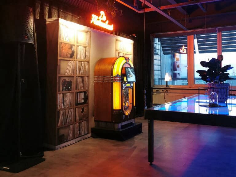 huur een jukebox voor je bedrijfsfeest